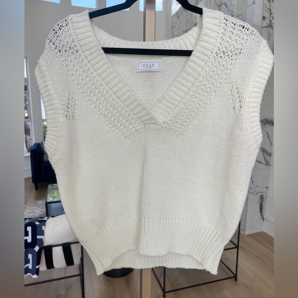 SAGE The Label Sweater Vest